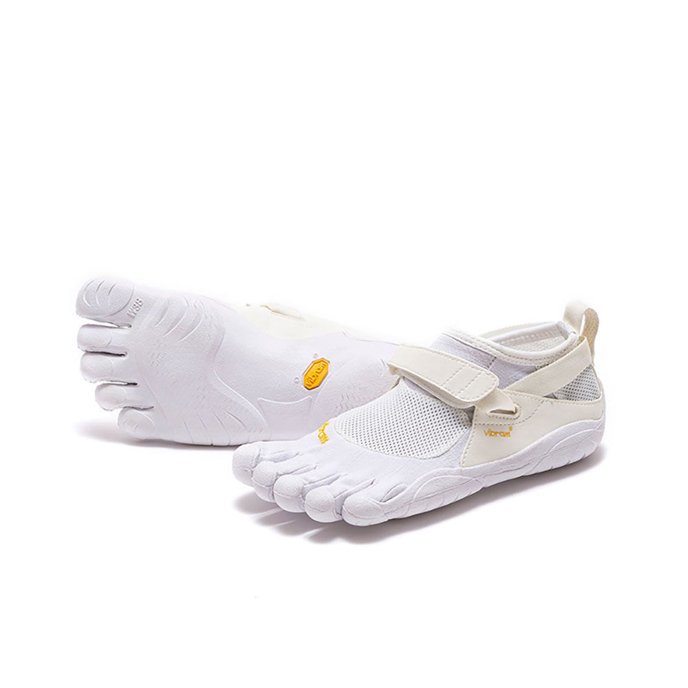 Vibram Five Fingers Womens Training Shoes - White - KSO Vintage - 89325-GFJX